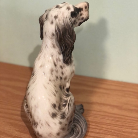 Antique English Setter Statue by Copenhagen Denmark 1186. - Picture 5 of 11